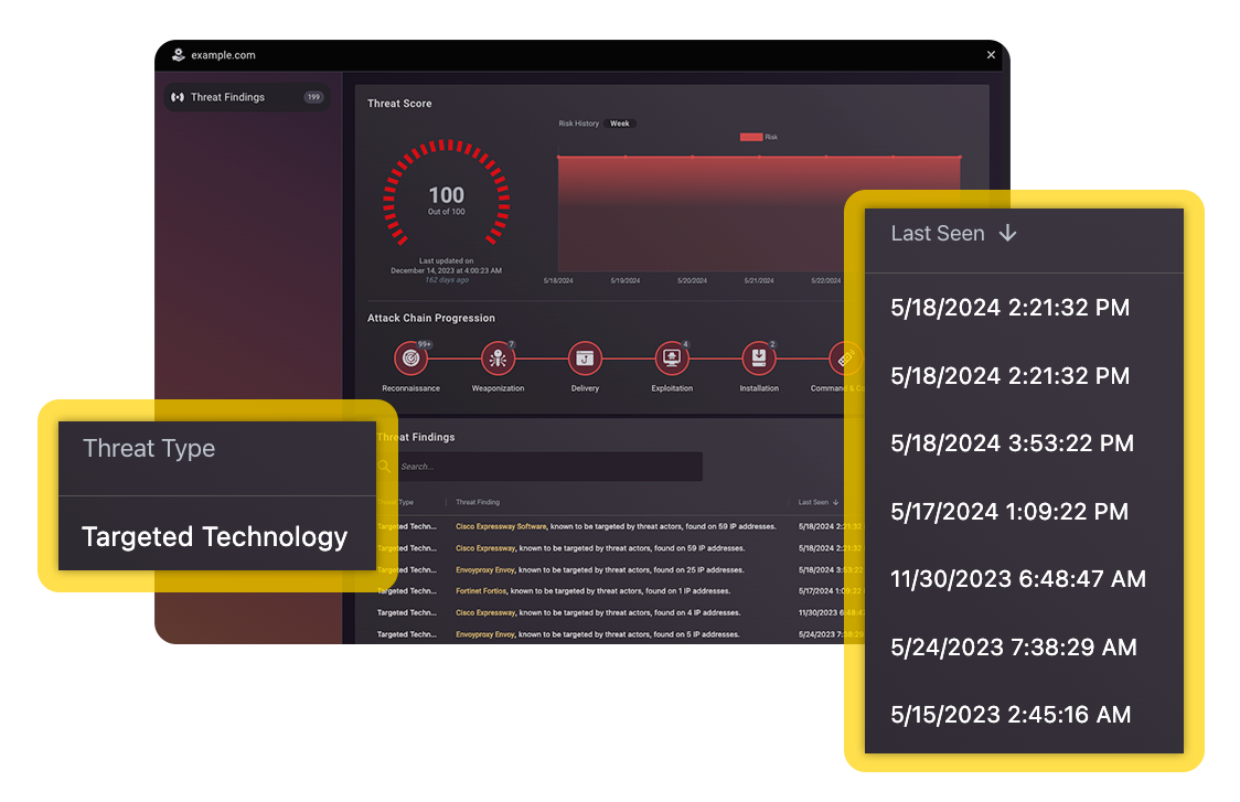 EASM Usecase Screenshot V2 Cogility Yellow