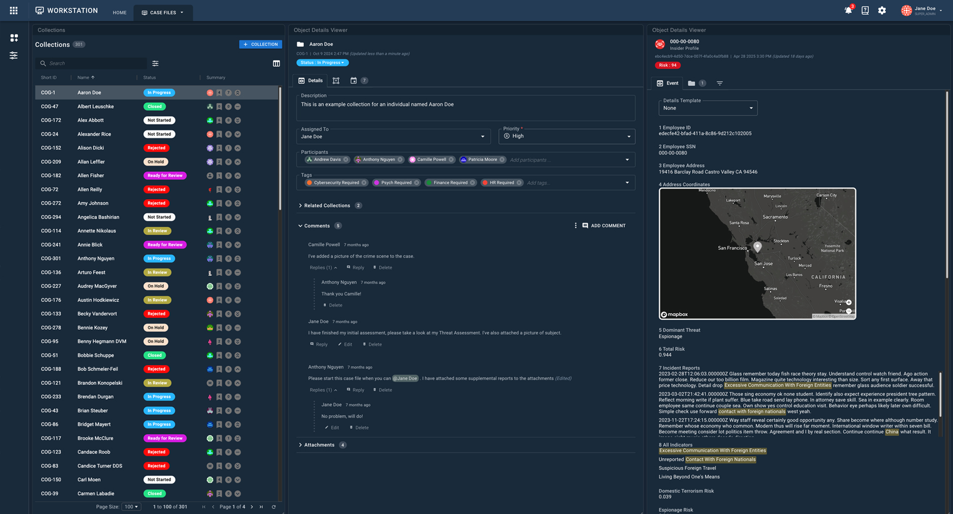Analyst Workstationwmap 217