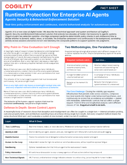 Agentic Security Factsheet Cover V2